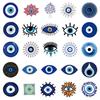 52-Piece Mystical Evil Eye Stickers Decorative Decals for Notebooks Phone Cases Backpacks Water Bottles RecordingYourLife Store