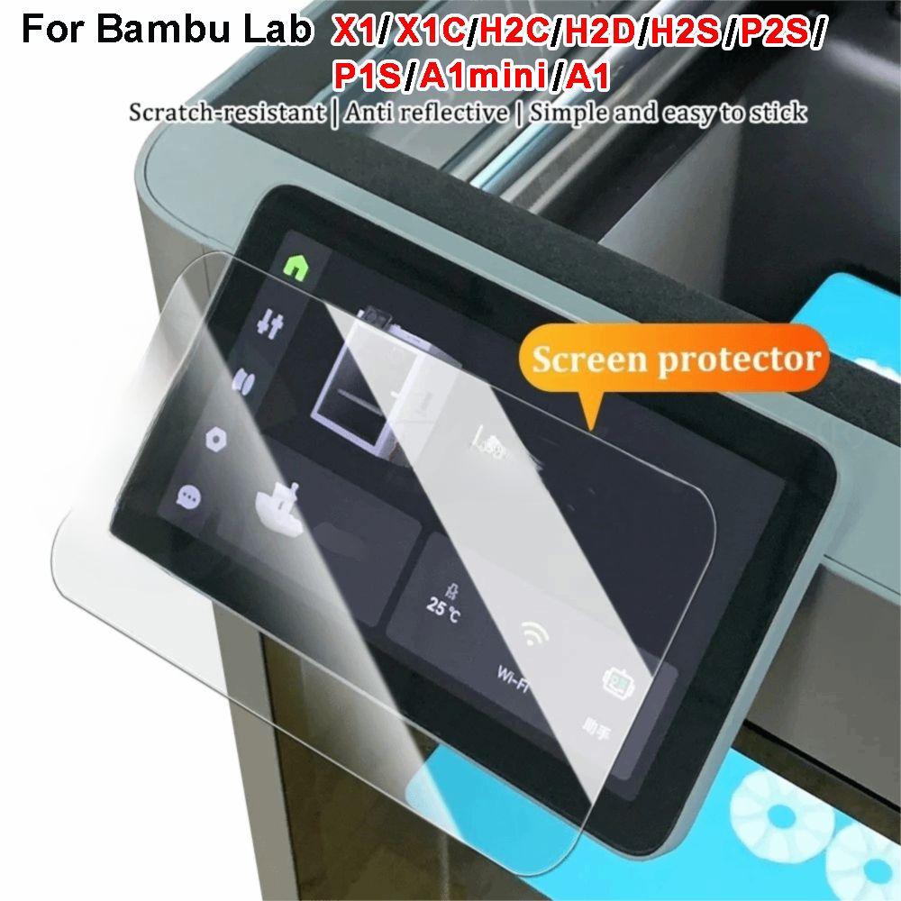 Anti-scratch Screen Protector for Bambu Lab X1 X1C X1E H2D H2C H2S P2S P1S A1mini A1