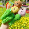 Good Crocodile Friend And Chick Bear Rabbit Dual Plush Keychain For Gift Items