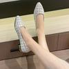 Scarpe Casual da Donna alla Moda, Comode, Eleganti e Sexy, con Tacco Spesso e Punta Acuta, in Vari Colori