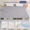 High Resilience Memory Foam Latex Mattress - Double Soft, Thickened for Dorm or Home Use.