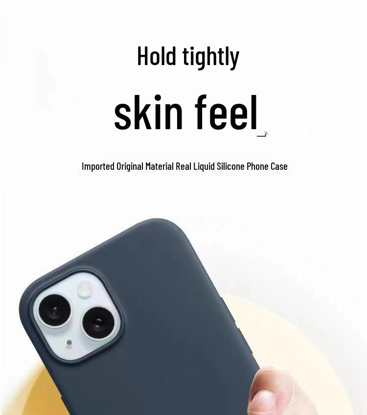 Real Liquid Silicone MagSafe Case for iPhone 13, 14, 15 Pro Max