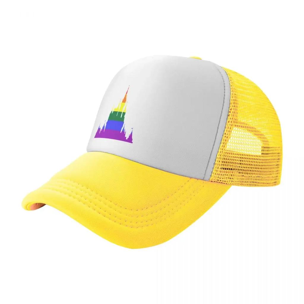 Rainbow Magic Castle Silhouette Mark III Baseball Cap Big Size Hat Anime Funny hats Male Womens
