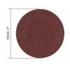 80pcs 50mm Roll Lock Polishing Pad Sanding Discs Sandpaper 60-240 Grit Assorted Roloc Abrasives Fits For Dremel