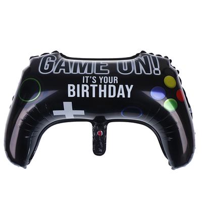 Güzel Ve Çekici Gamepad Şekli Folyo Balon Doğum Günü Partisi Balonları Dekor Çocuk Oyuncakları