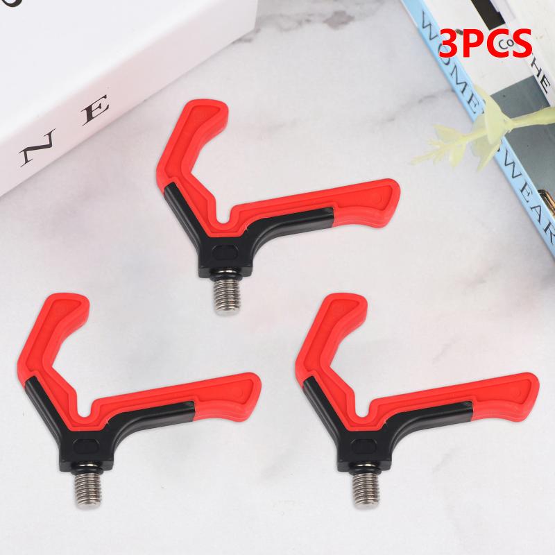 Feeder Bracket Head L-Shaped Bracket Head Sea Rod Bracket Fork Accessories British 3/8 Thread