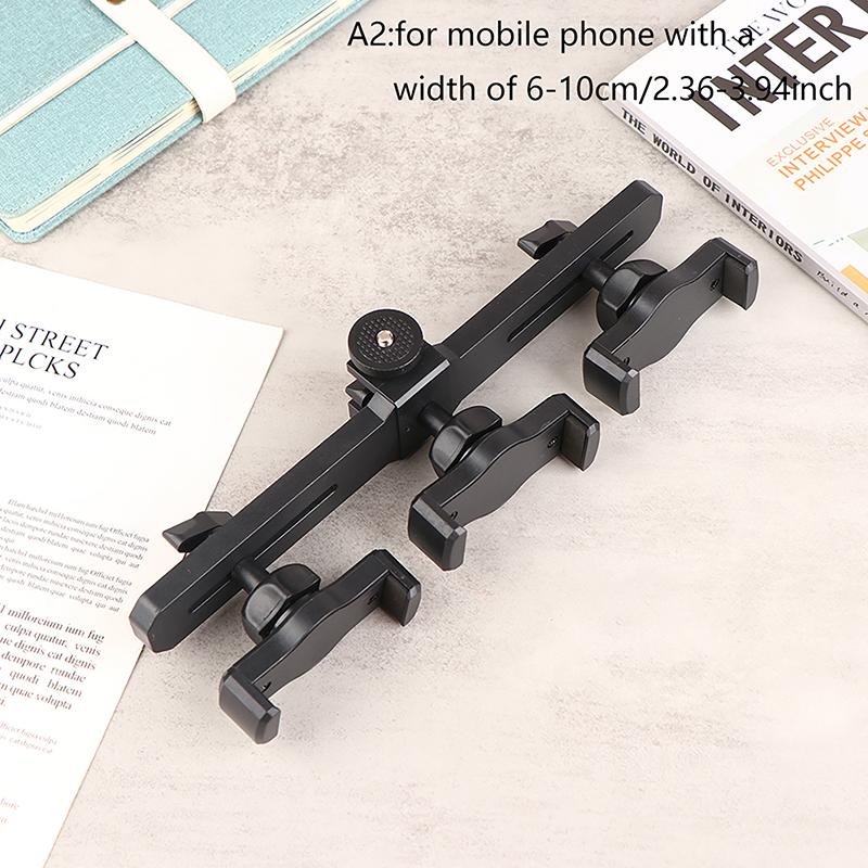 

Крепление для штатива смартфона, подвижная перекладина, зажим для штатива камеры сотового телефона, селфи-палка, монопод, регулируемый зажим