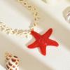 Bohemian Beaded Neck Chain Shell Jewelry Fashion Exaggerated Starfish Pendant Necklace Women