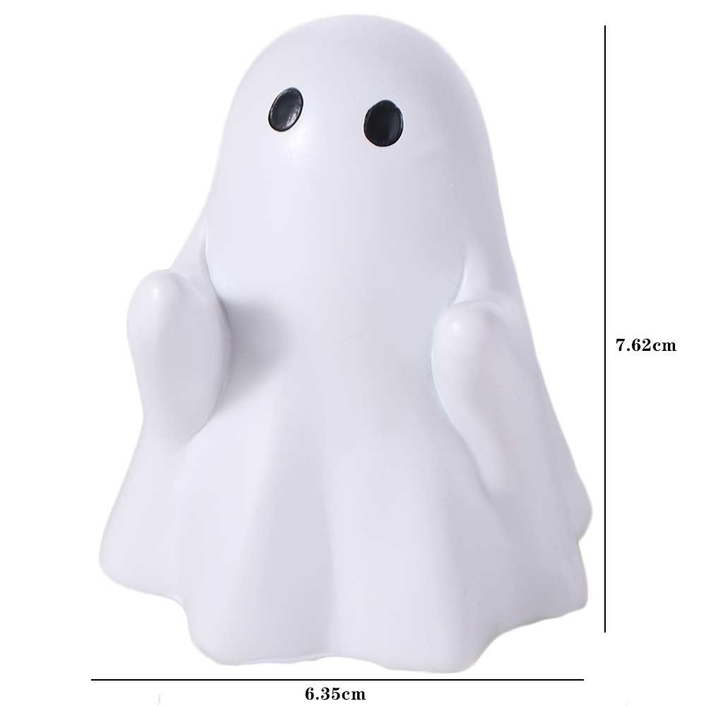 Cute Desktop Decoration Ornament Funny Little Ghost Statue Crafts Halloween Ghost Figurine  Student