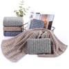 34x75cm High Quality Cotton Jacquard Weave Pattern Men Washcloth Travel Hotel Motel Portable Towel Sports Gym Swimming Man Gift