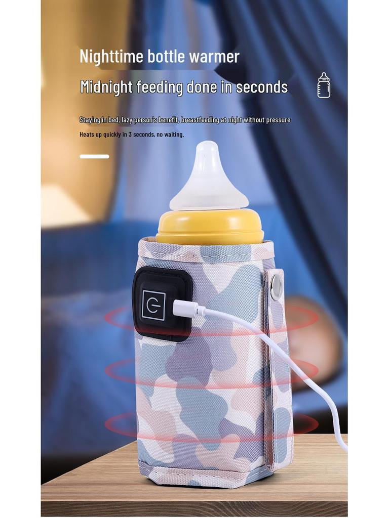 Universal Portable Baby Bottle Warmer: Insulated Sleeve for Travel and Home