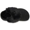Crocs Luxuriöse Zuhause Flauschige Hausschuhe Damenhausschuhe Schwarz 205394-001