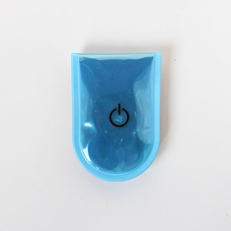 

Магнитный клипсовый светильник Светодиодный фонарик hands-free Ночник безопасности Для кормления, ходьбы, бега, аварийный Светоотражающая полоса синий