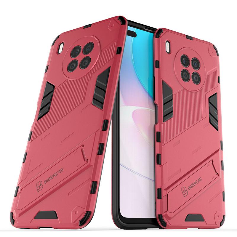For Huawei Nova 8i Deksel For Huawei Nova 8i Capas Telefonstøtfanger PC Hardt Støtsikkert Bakdeksel med Støtte For Huawei Nova 8i Fundas