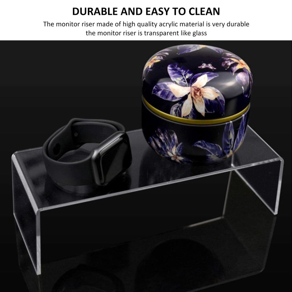 3/6/9Pcs Acrylic Display Stand Mini Model Figure Storage Rack Multifunctional Perfume Jewelry Cosmetic Lipstick Shelf Organizer