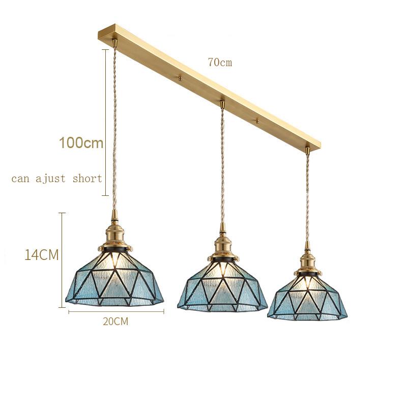 Modern Ceiling Lamp Tiffany Shade Kitchen Aisle Balcony Bedroom Home Art Decor Led Ceiling Lights Pendant Chandelier Living Room