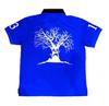 Y2K 3D Embroidered Unisex Polo Collar Casual Sports Top