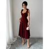 Summer New Style Elegant Solid-color Fashionable and Elegant Strapless Dress for Women