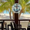 2D Flat Hanging Decorative Signs,interior Wall or Door Decoration,garden Decoration,the Pattern Is Anchor,a Housewarming Gift for Friends