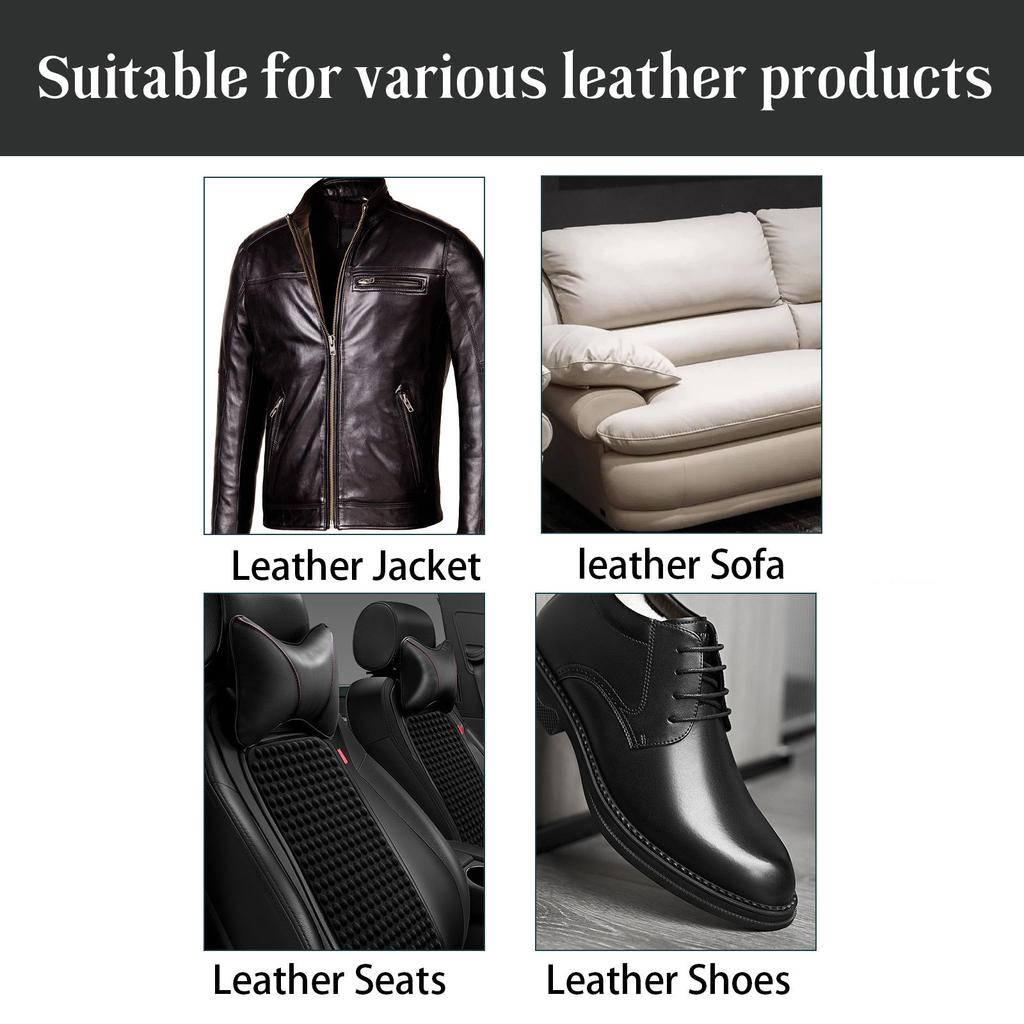 Furniture Salve for Leather Conditioner Brush Paint Leather Care for Bag Shoe Car Seat Polishing Nourishment Maintenance
