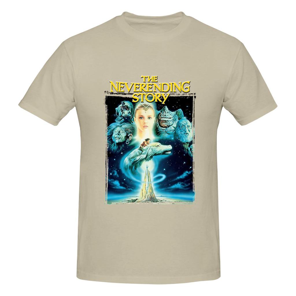 The Neverending Story Full Of Cotton Feeling Tshirt Casual Vibe Thin For Summer Tee