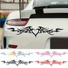 DIY Heart Wings Car Windshield Sticker Vinyl Film Self-Adhesive Auto Decor Removable Vehicle Tuning Accessory
