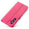 LC.IMEEKE For Samsung Galaxy S25+ Case Calf Texture PU Leather Stand Wallet Phone Cover