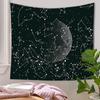 Constellation Wall Tapestry Star Map Art Moon And Zodiac Design Space Decor For Bedroom And Study Room