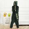 Unisex Anime Kigurumi Pajamas Dinosaur Cosplay Costume Winter Hoodies Party Sleepwears Set
