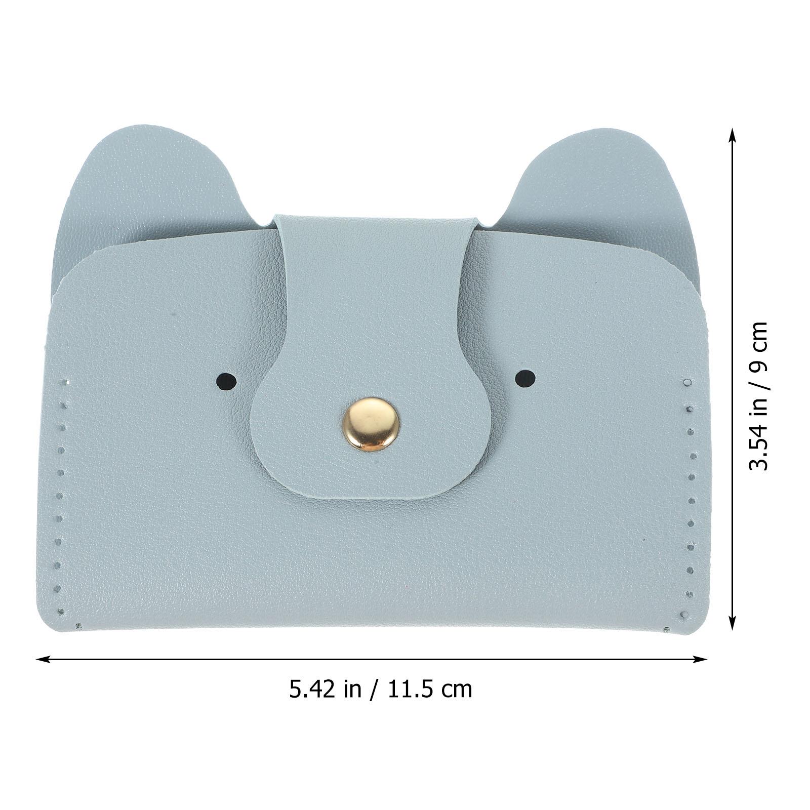 

1Set Small Dog Card Bag DIY Purse Making Kit PU Alloy Material Cartoon Animal Style Handmade Crafts Gift Supplies
