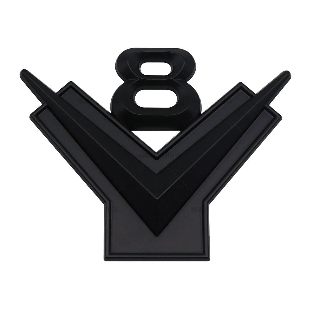 

Універсальний логотип V8, емблема автомобіля, наклейка на кузов, задній значок для автомобіля E