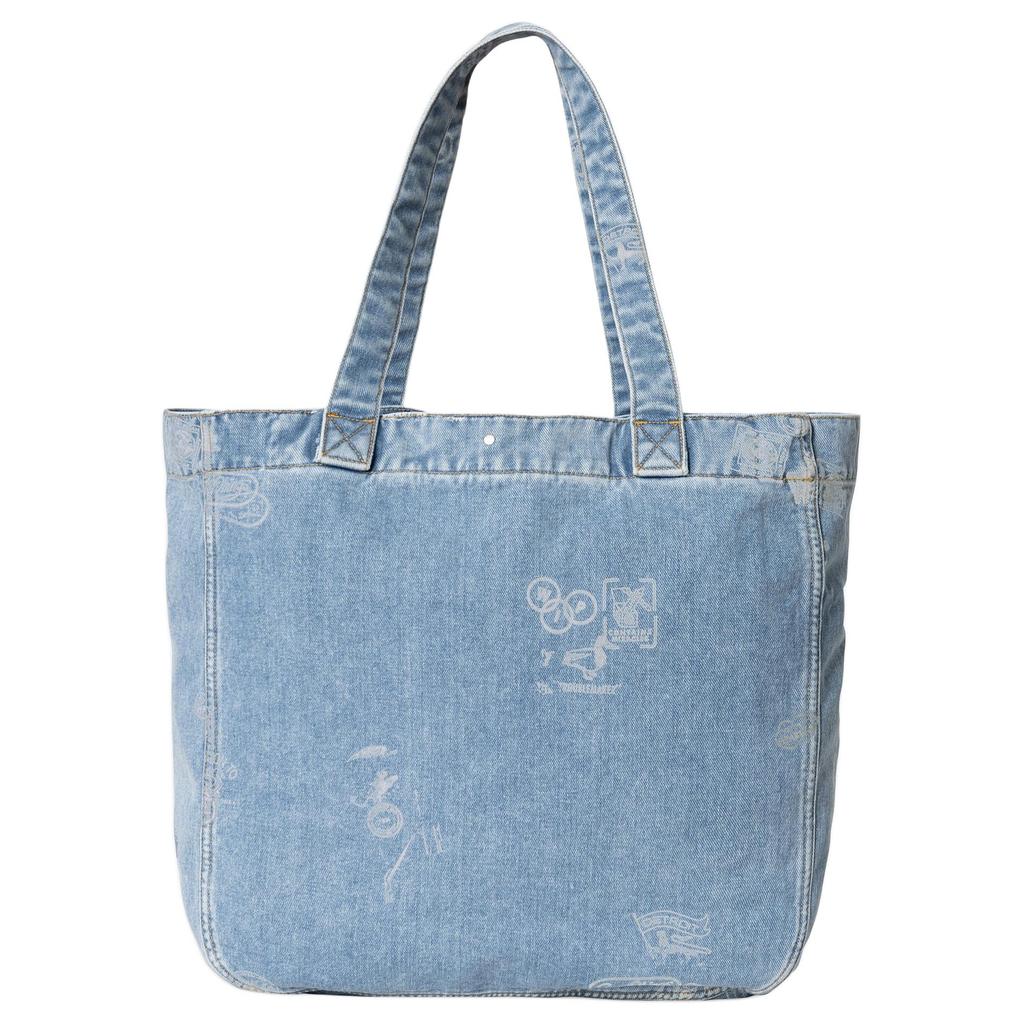 New Carhartt WIP 100% Cotton Tote Bag, Shopping Bag, Shoulder Bag, Handbag Regular Men's Blue I033740-2LN-35