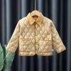 Korean Style Quilted Cotton Winter Jacket Set for Toddlers
