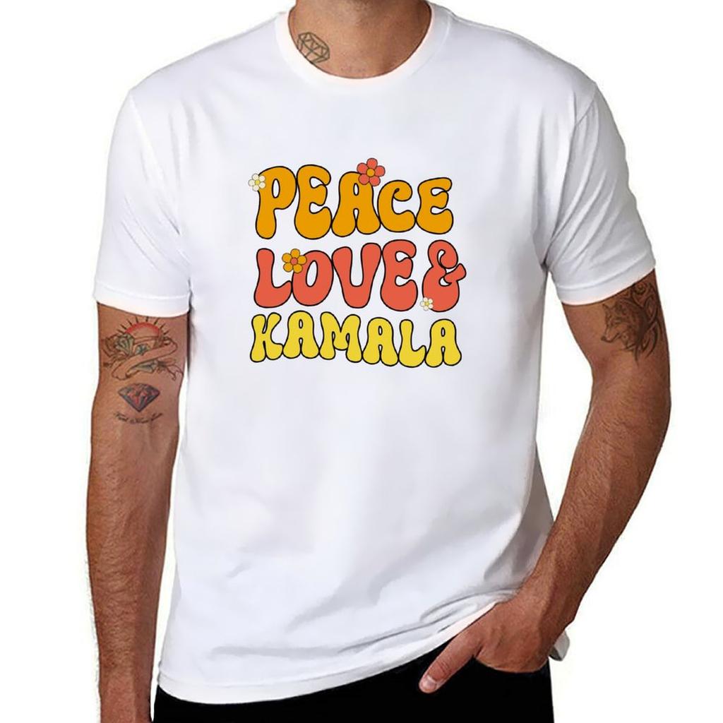 Peace Love And Kamala Harris Tshirt Perforunisexce Dry Fit Tshirt