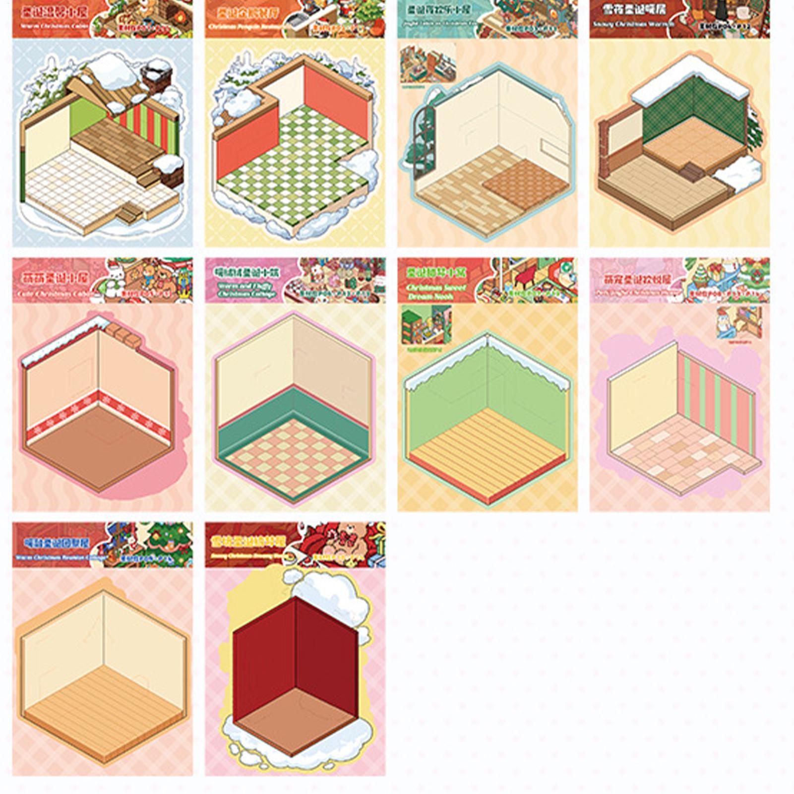 

Миниатюрные Наклейки Сцены Рождественские Наклейки Наклейки Рождественской Сцены Для Стекла Дерева Бумаги Детской Гостиной Детской Комнаты Поделки China Mainland