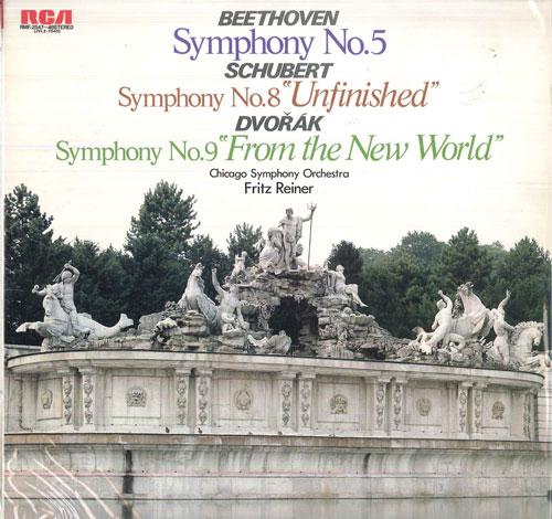 LP Record FRITZ REINER, CHICAGO SYMPHONY ORCH - Beethoven Symphony No5 In C Minor O RMF254748 RCA 1979 Japan Classical Used
