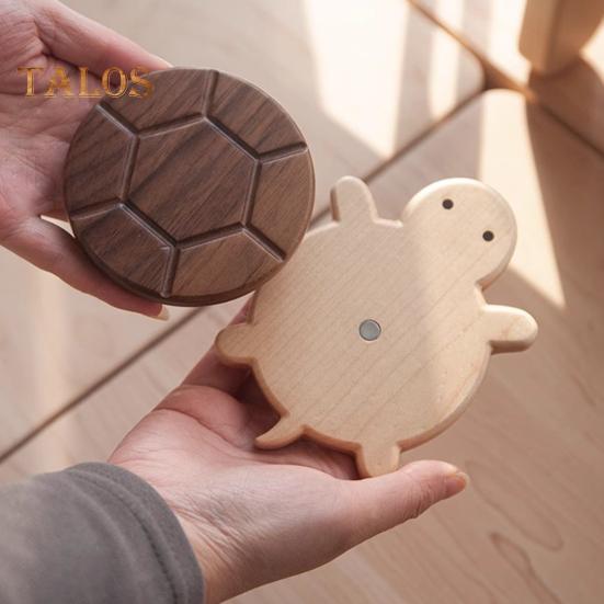 Dřevěná želví podložka Konvice proti opaření Čajová izolační podložka Hrnek na nádobí Dřevěná podložka pod stůl do kuchyně Domácí Dekorace obývacího pokoje