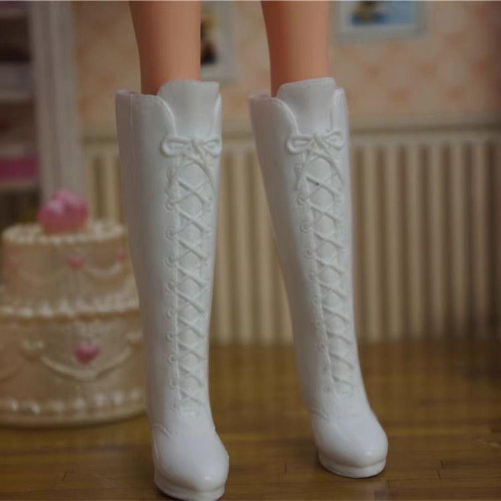 30cm High Heels Shoes Quality Figure Doll Sandals New Super Model Boots  Doll Accessories