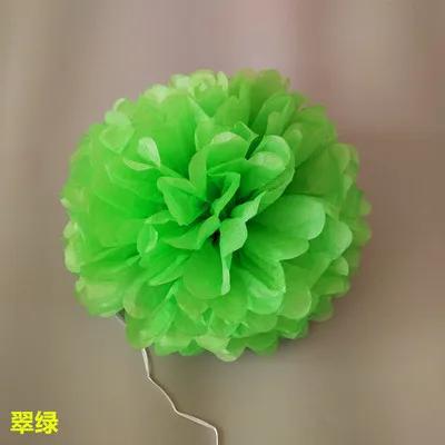 10-35cm Tissue Paper Pompoms Wedding Decorative Paper Flowers Ball Baby Shower Birthday Party Decoration paper pom poms DIY