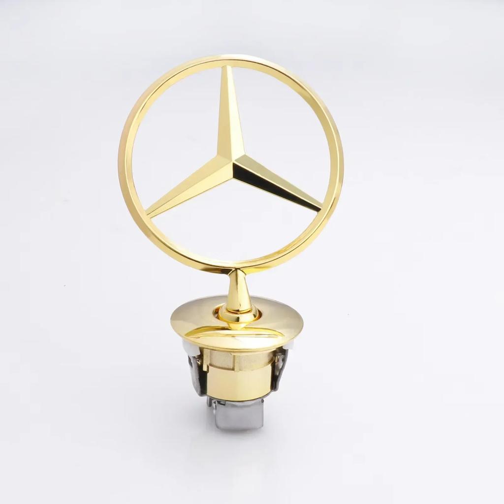 Autoaufkleber Autoaufkleber 2025 Heiß Für Benz Zinklegierung Auto Frontklappe Emblem Abzeichen Zubehör Für Mercedes Benz AMG W213 W223 W24