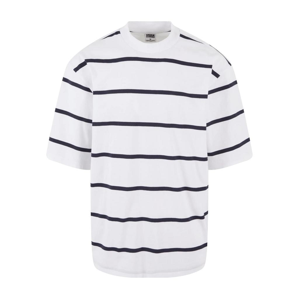 Urban Classics Mens Stripe Oversized T-Shirt