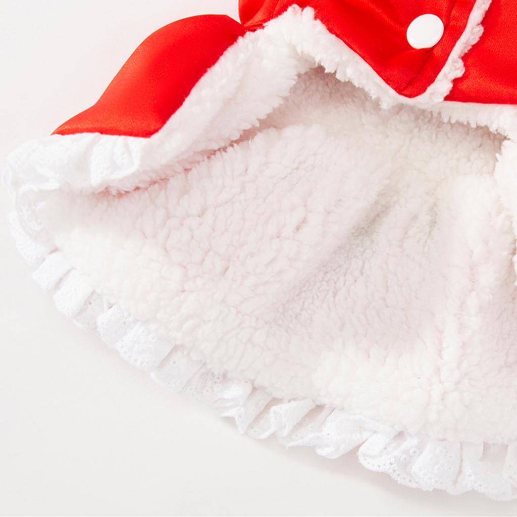 Pet Dog Tang Costume Warm Clothes Festive Dog Snowsuit Gift for Large Dog Thicken Puppy Tang Costume Qipao Outfit