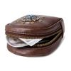 Portable Medieval Coin Bag PU Leather Belt Pouches Retro Waist Pack for Renaissance Halloween and Costume Parties