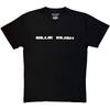 Billie Eilish Unisex T-Shirt Logo Mono Black (XL)