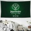 Hot JJaegermeisterS Printed Large Wall Tapestry Cheap Hippie Wall Hanging Bohemian Wall Tapestries Mandala Home Decor