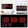 Black Digital Wall Clock LED Screen Perpetual Calendar Clock High Quality LED Wall Clock  Home Use