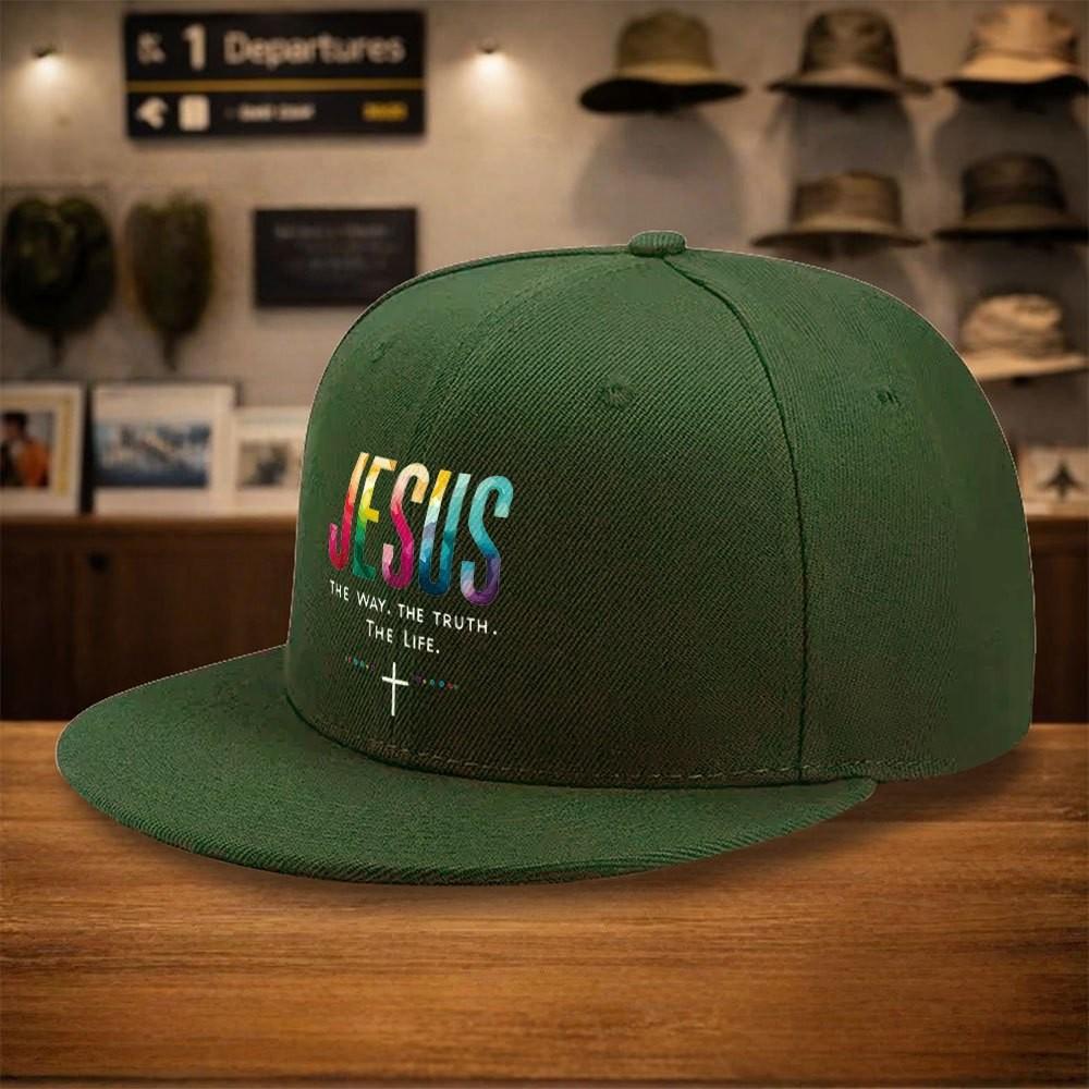 Jesus Der Weg Die Wahrheit Das Leben Baseballkappe Polyester Verstellbar Street Fashion Hut