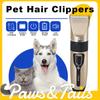 Custom Logo Long Hair and Short Hair Low Noise Pet Hair Clipper Trimmer