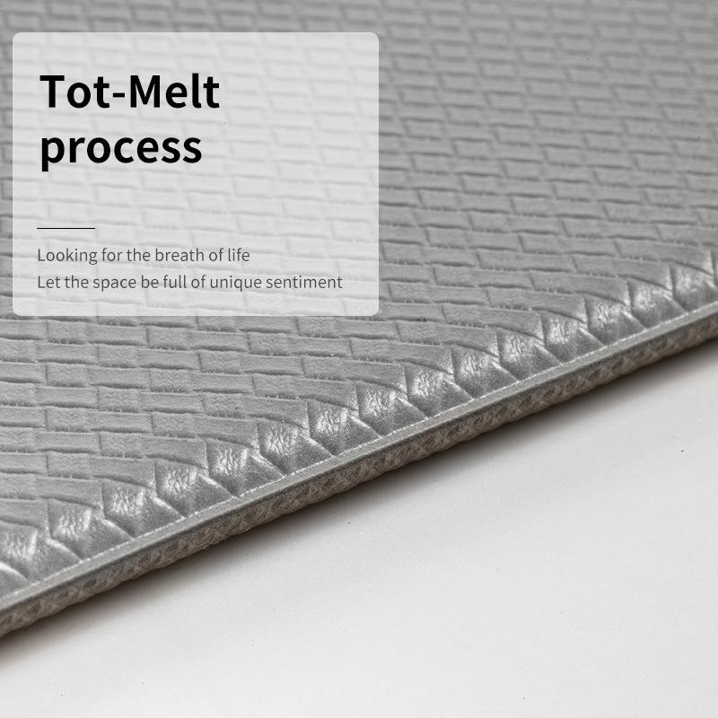 Pvc Kitchen Leather Carpet Waterproof And Oil -Proof Dining Room Long Floor Mat Home Balcony Corridor Living Room Decor Door Mats