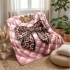 Queenly Glamour 1 Theme blanket Lightweight Warm Flannel Blanket Decorative Throw Blanket for Home Decoration